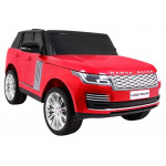 Elektrické autíčko Range Rover HSE - lakované - červené - dvojmiestne
